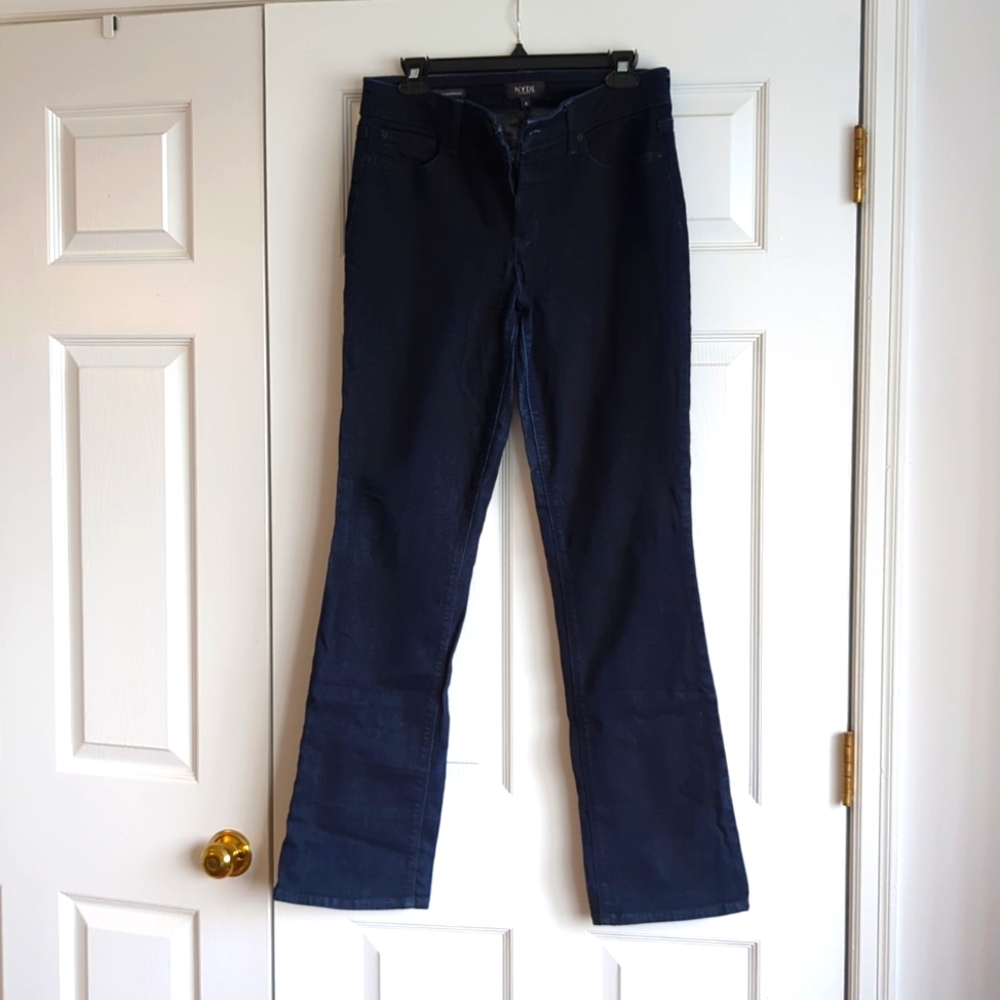 NYDJ Dark Wash Boot Cut size 8
